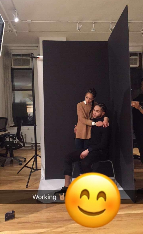 Nigeria creative directing a photo shoot.