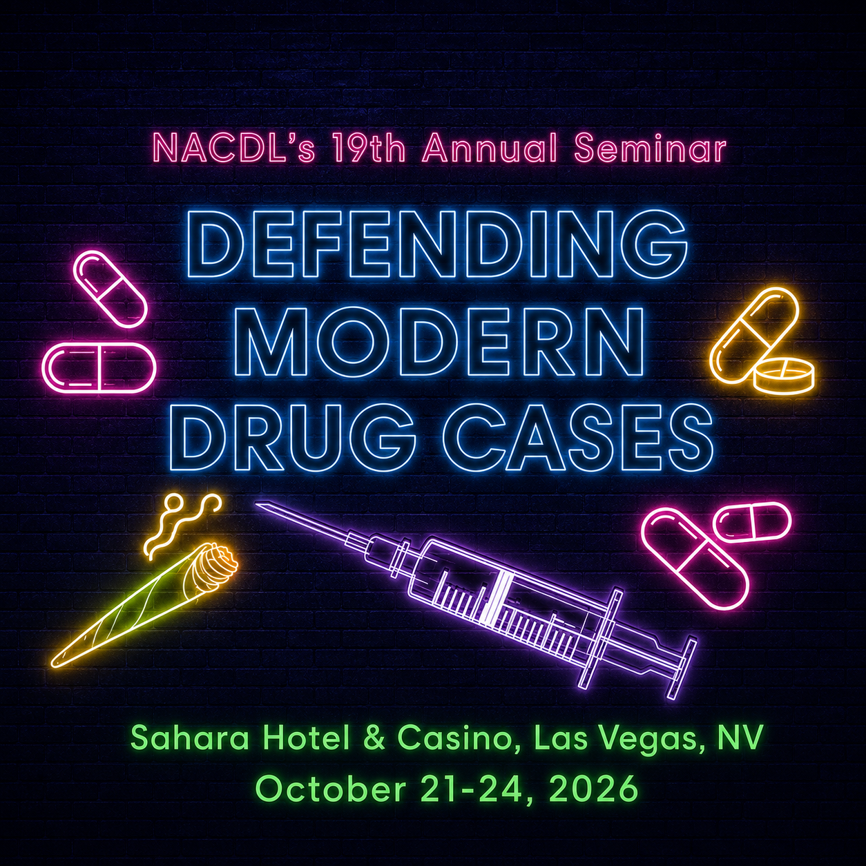 NACDL’s 2026 Defending Modern Drug Cases Seminar