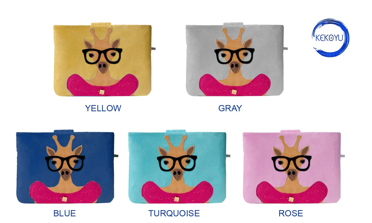 Designer+Fashion+Illustration+Handmade+Handcrafted+Design+Kekoyu+Sir+Fox+Animals+Glasses+Hipster+Laptop+Sleeve+Bag+Unique+MacBook+Air+Bag+Giraffe Kopie.jpg