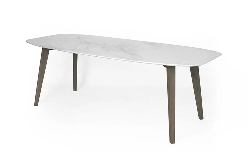 Annabelle Dining table | Walnut & Marble