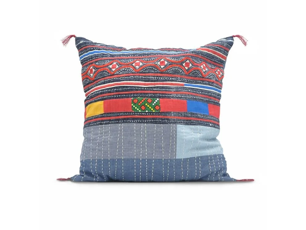 Denim Patchwork 40 Cushion