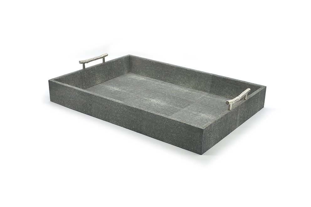Apero Tray Rectangle – Charcoal #Handle