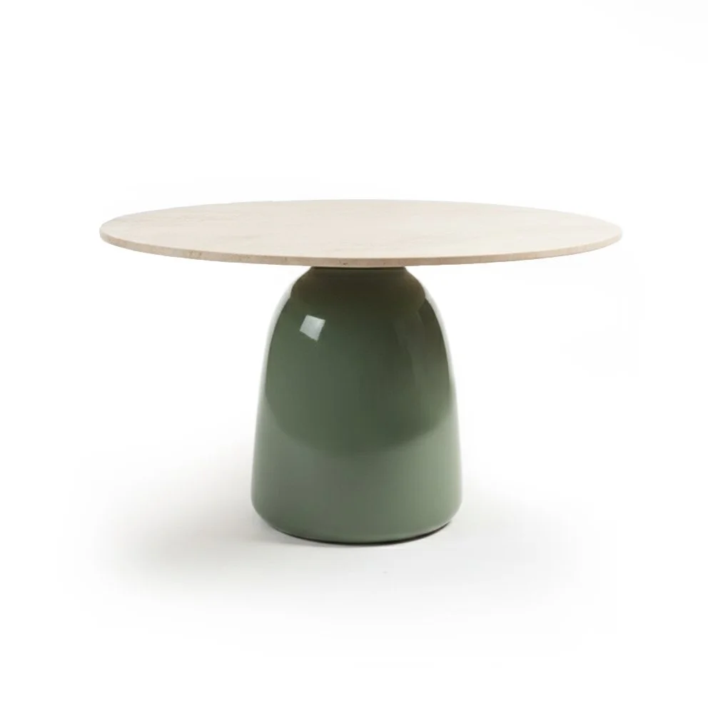 Lacquora Dining Table | Travertine