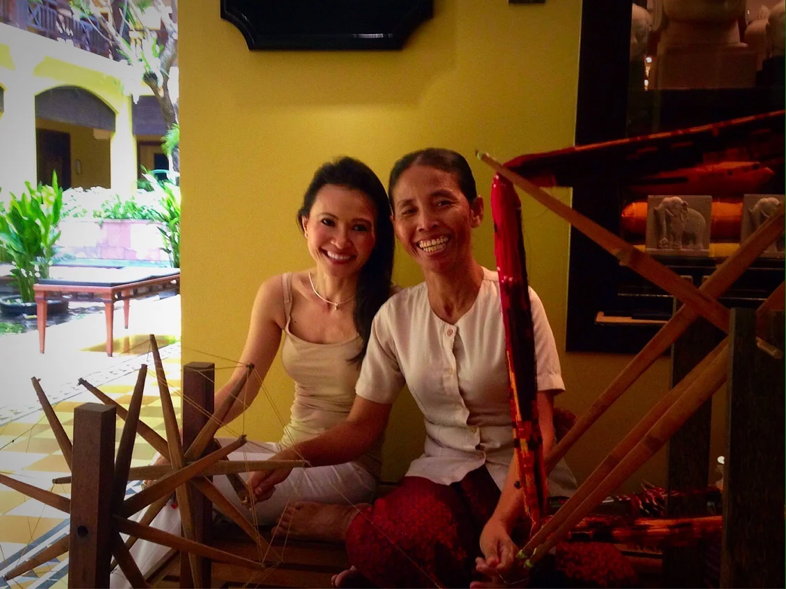 Vaddey with silk weaver.jpg