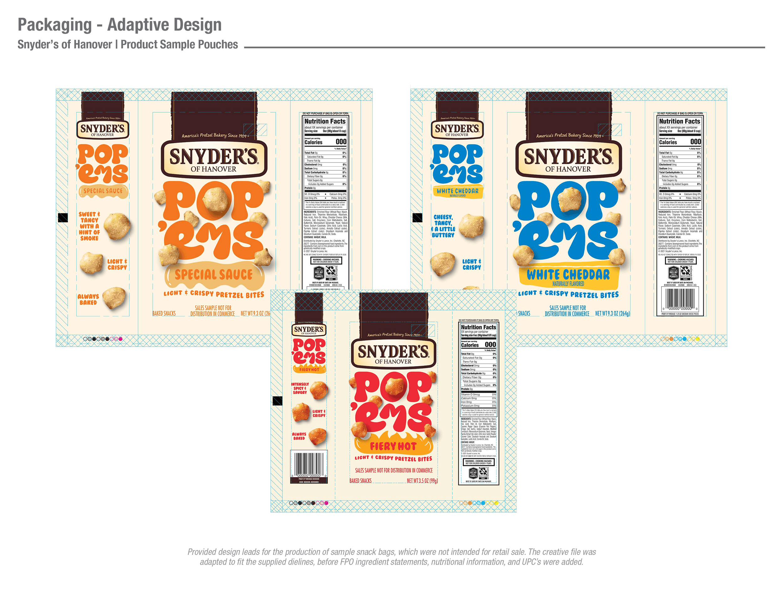 Snyder's of Hanover | Product Sample Pouches