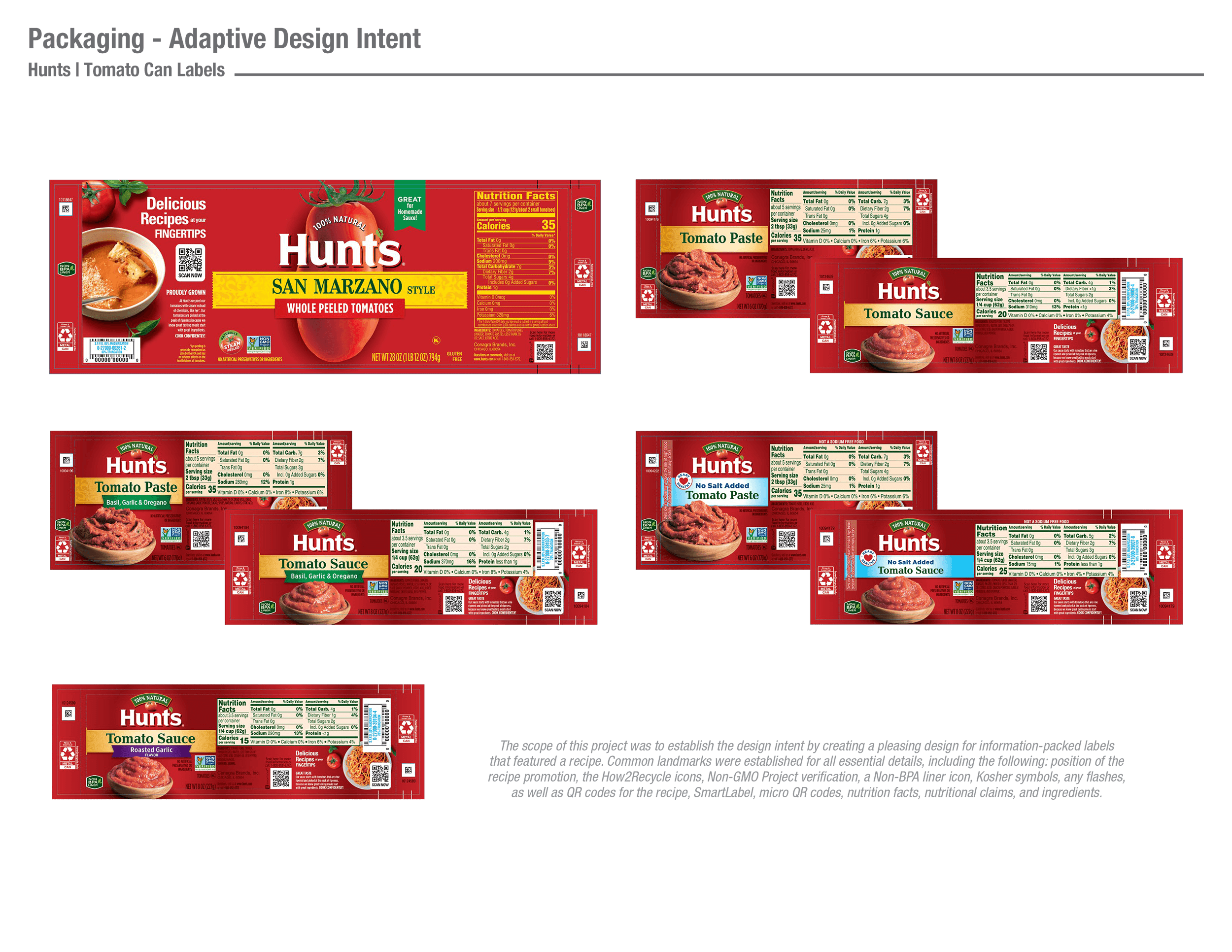 Hunts | Tomato Can Labels