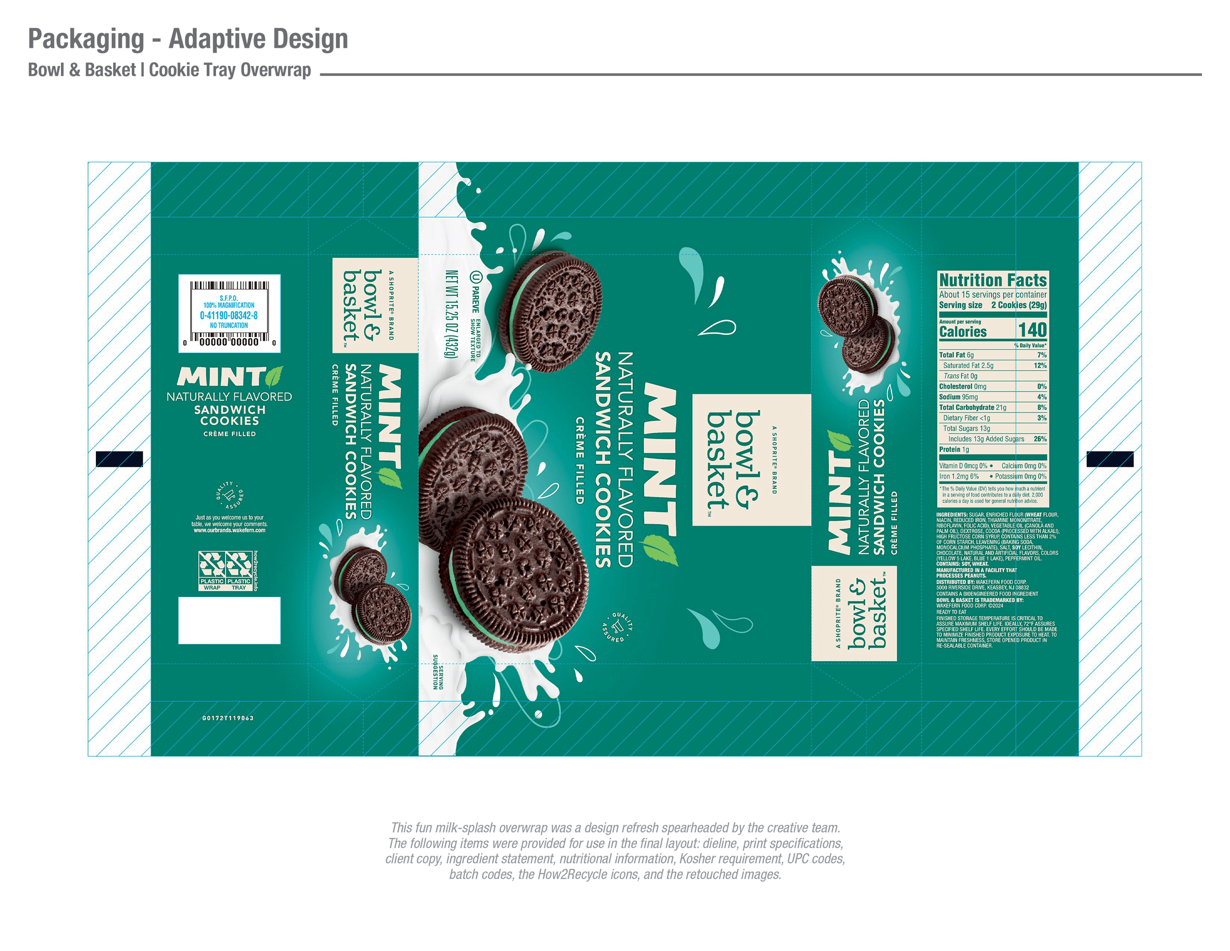 Bowl & Basket | Cookie Tray Overwrap