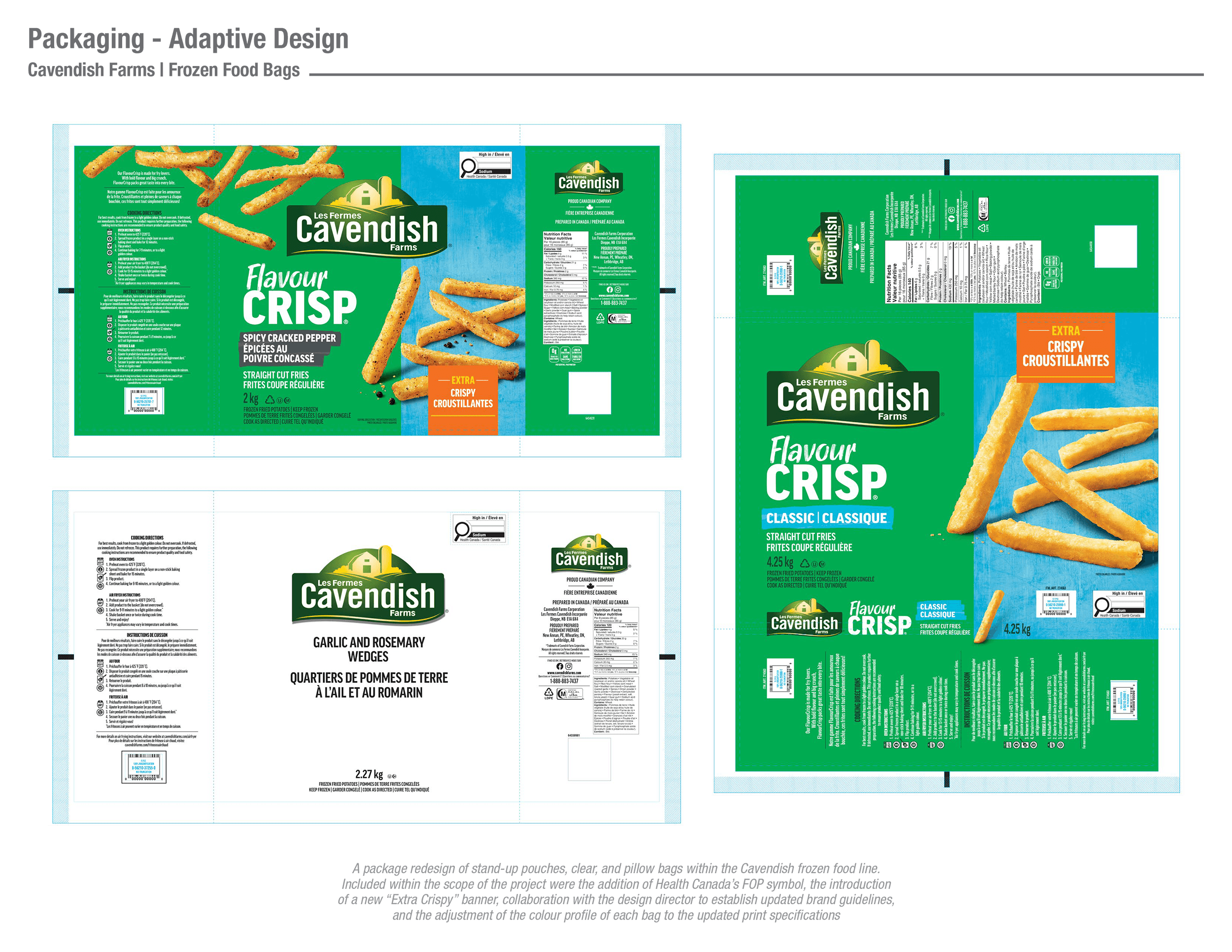 Cavendish Farms | Frozen Food Bags