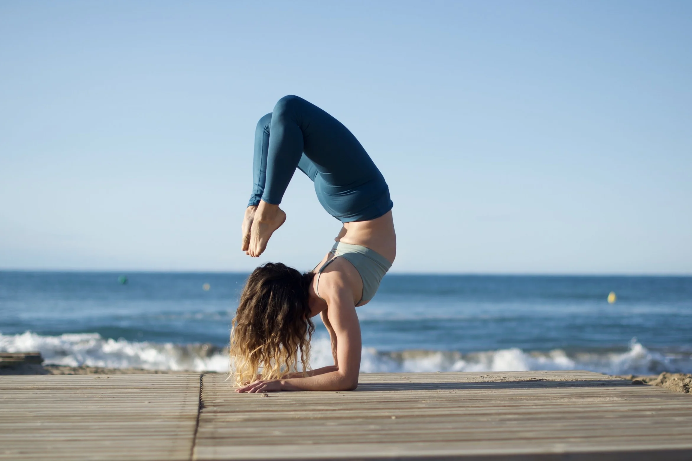 Working your way to pinchamayurasana