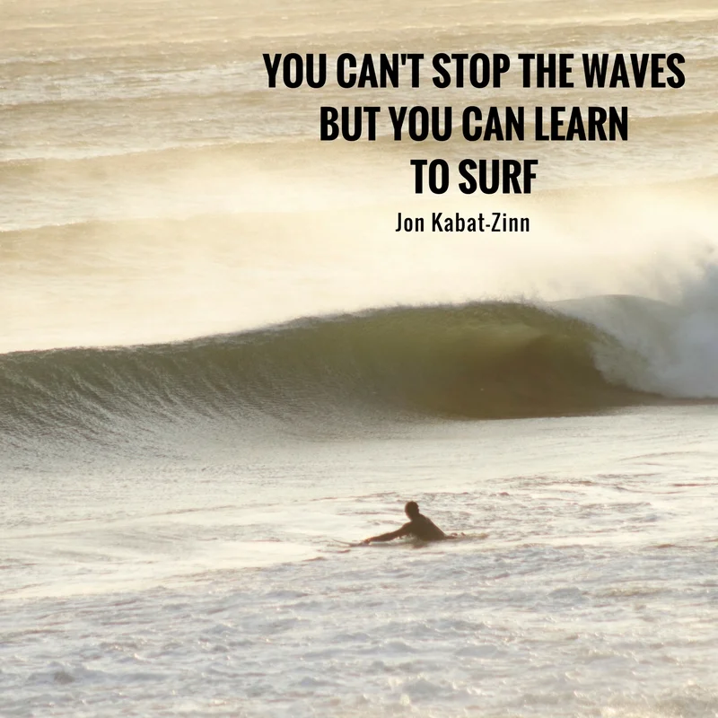Learn to surf the waves quote outlet