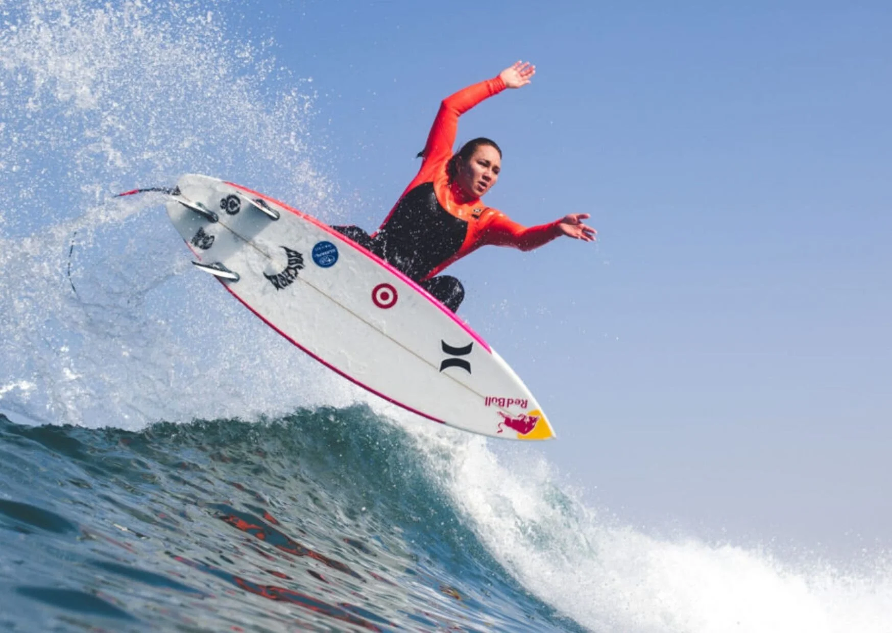 CARISSA MOORE SHREDDING WAVES IN MOROCCO