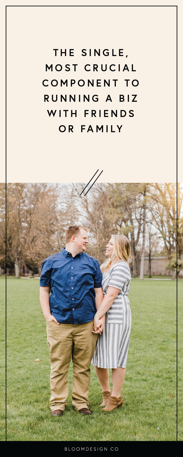 It’s not impossible to have an incredible working relationship with your spouse, a family member, or a close friend. There is simply one crucial component that comes into play that MUST be present in order for all involved to feel successful and valued in the endeavor. #girlboss #womeninbusiness #stayathomemom #sahm #wahm #bossbabe #momboss #momtrepreneur #creativesidehustle