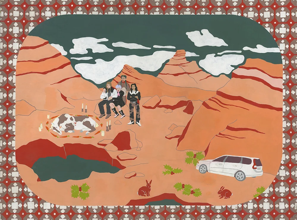 cowgirls mourn the death of a horse