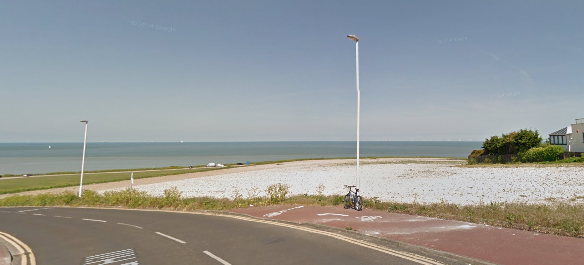 The famous Cliff Field at Joss Bay - one of South England's last coastal green fields.