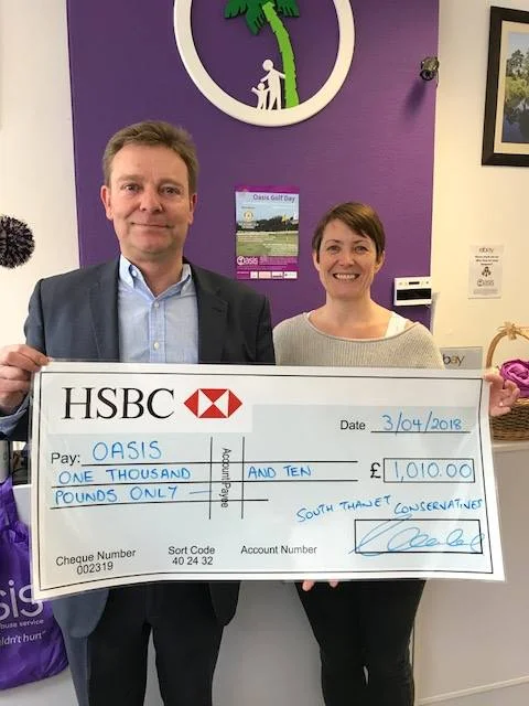 CM at Oasis presenting cheque Apr18 (1).jpg