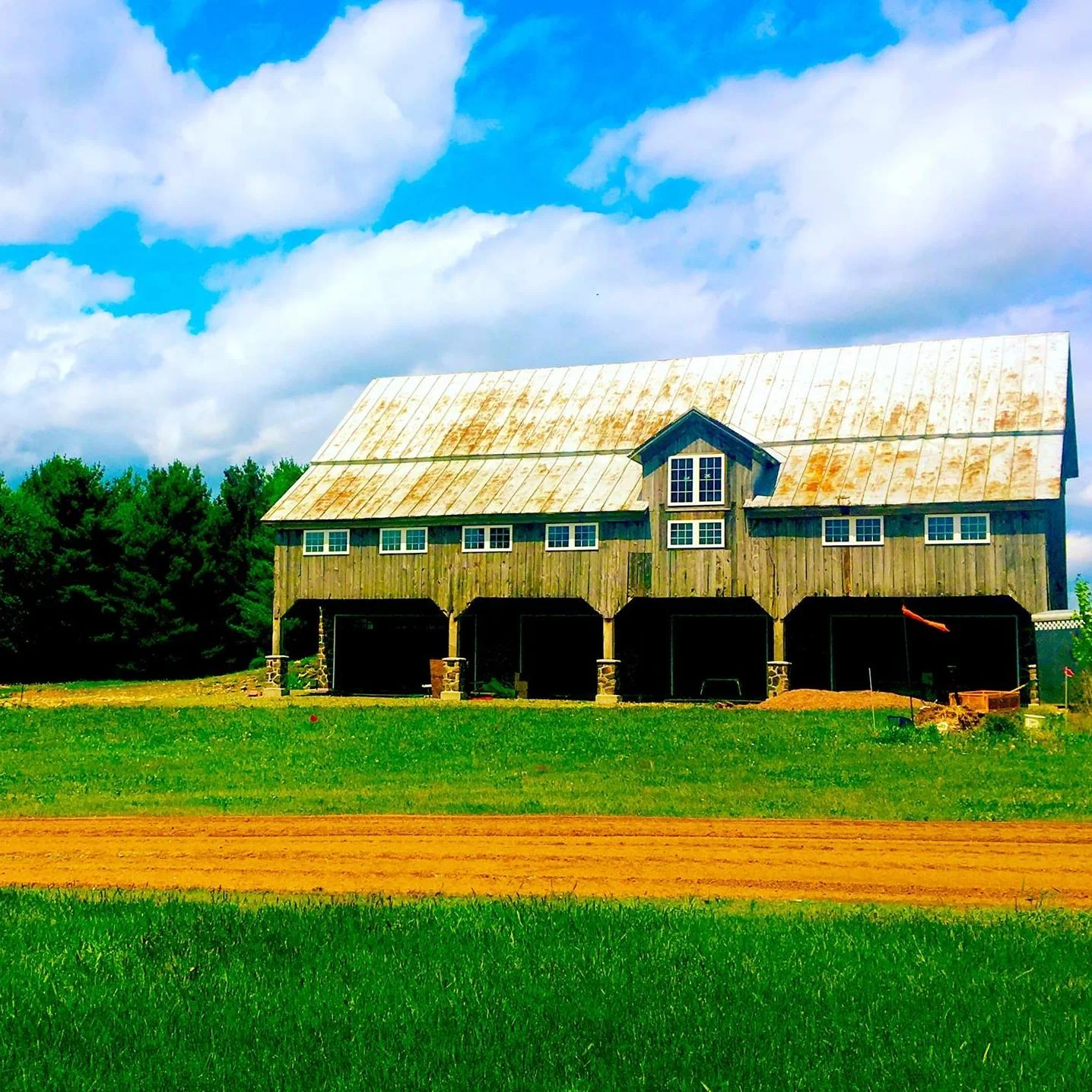 Warm Summer Day at Trillium Creek Barn