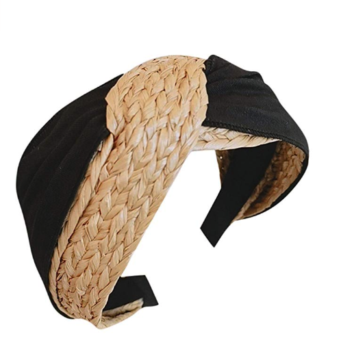 Natural Straw Headband