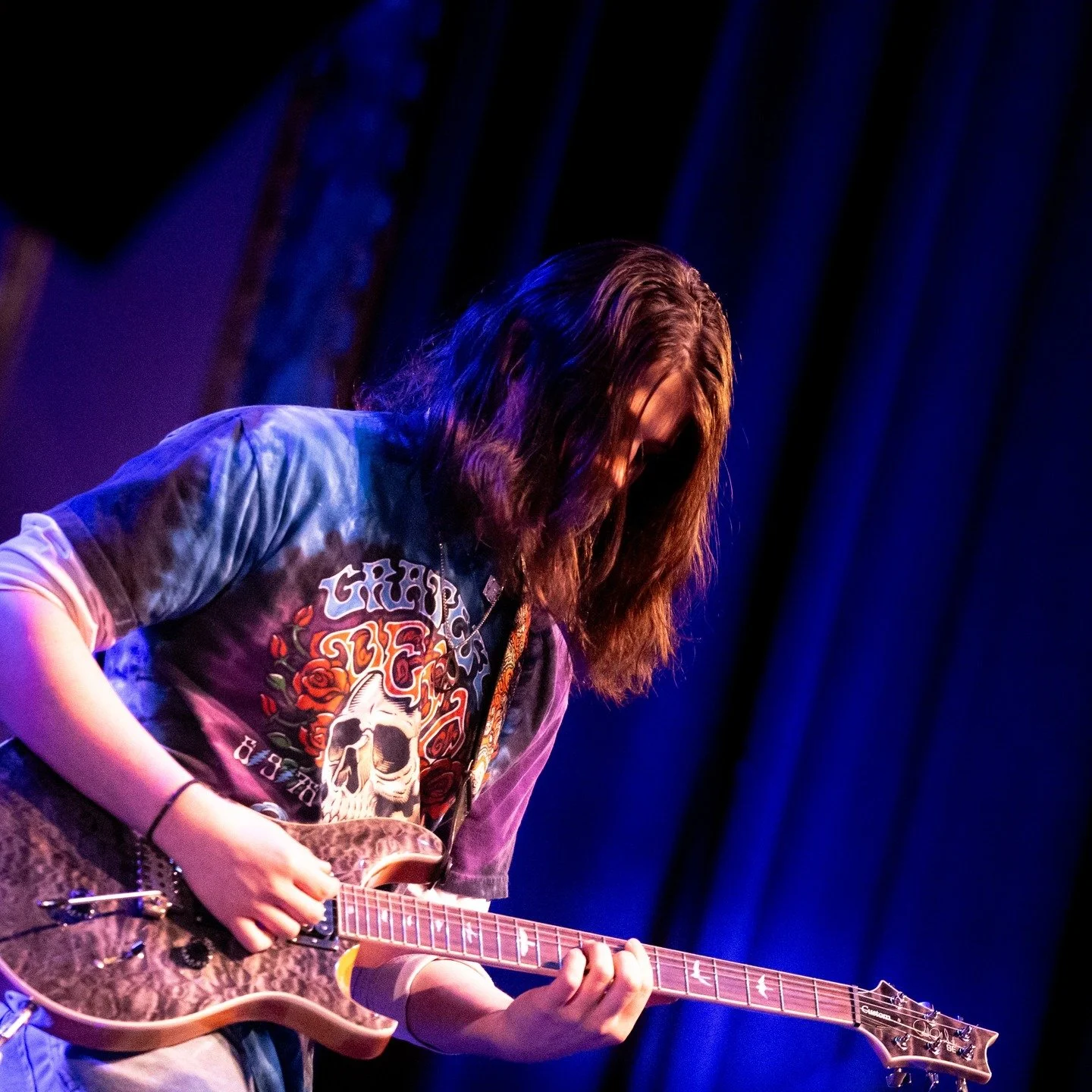 A true improvisational musician. When the world seems dark, we turn toward what helps us escape. The guitar in his hands is the safe haven to his mind and soul. Thank you, Nick Zottoli, for helping to create this improvisational piece with 'Divided G