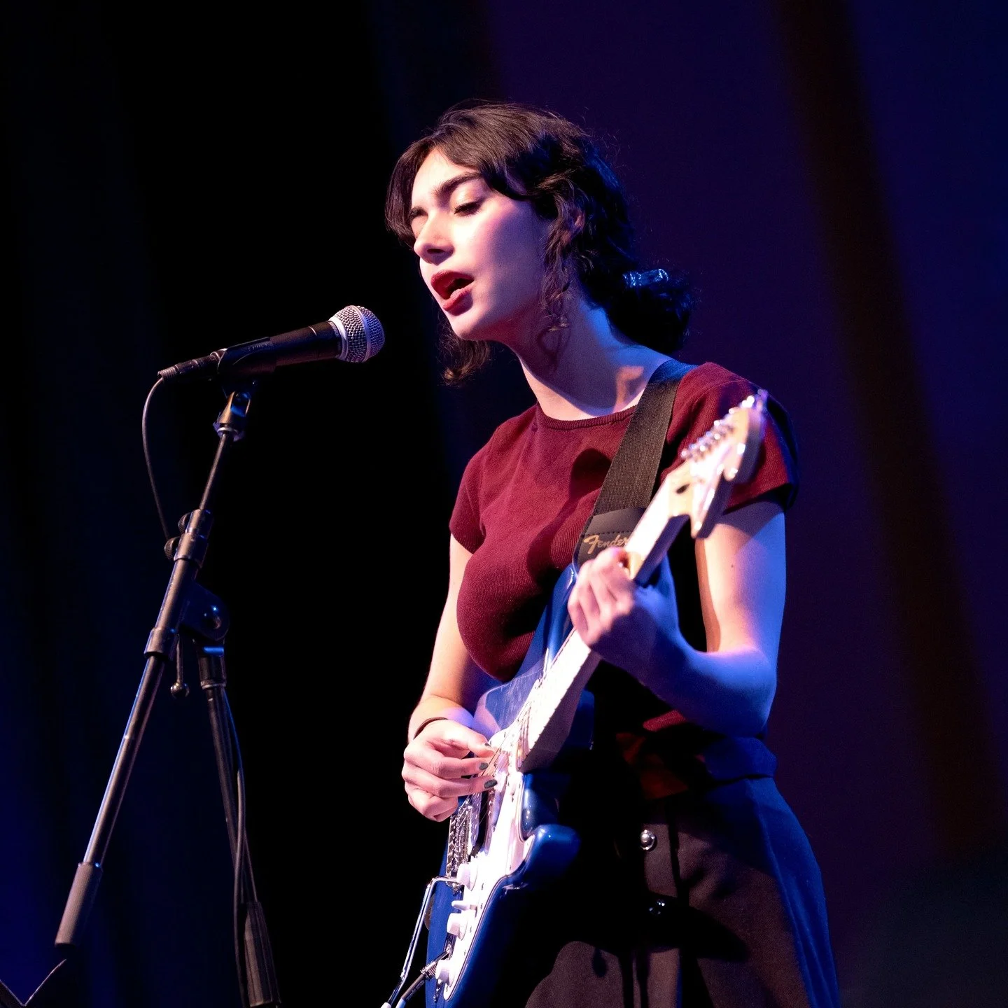 Olivia definitely enjoyed her time on stage. She opened the show singing, 'Clocks,' by Coldplay alongside the house band and performed with her peers on an original song called, 'As it is,' by Vivian Valitutto. In addition, she debuted her original s