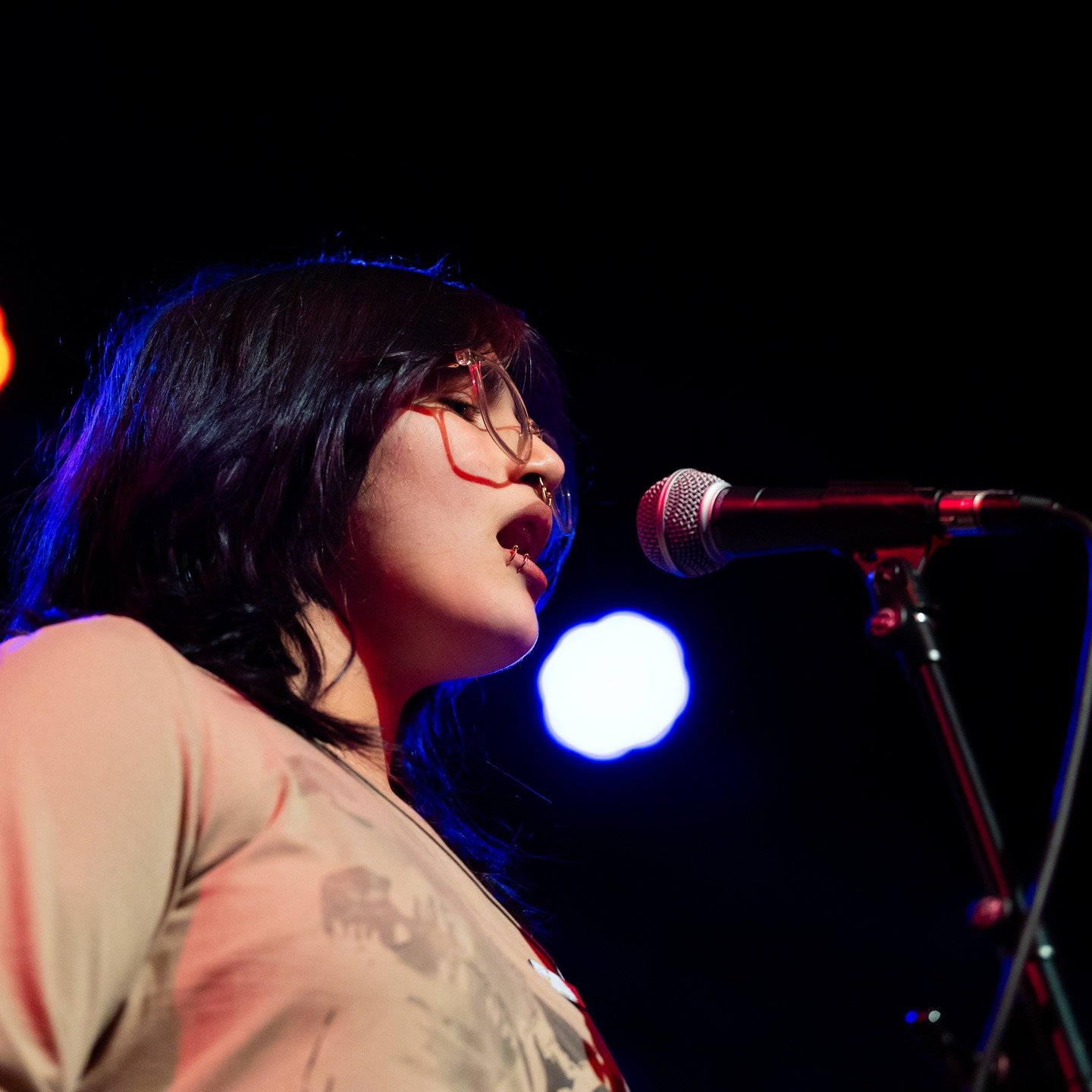 Vivian, our youngest singer of the night, was involved in eleven performances! Two of them were original songs &amp; definite crowd pleasers! Thank you for the funny banter, the dedication, and for helping other student's song choices come to life. 
