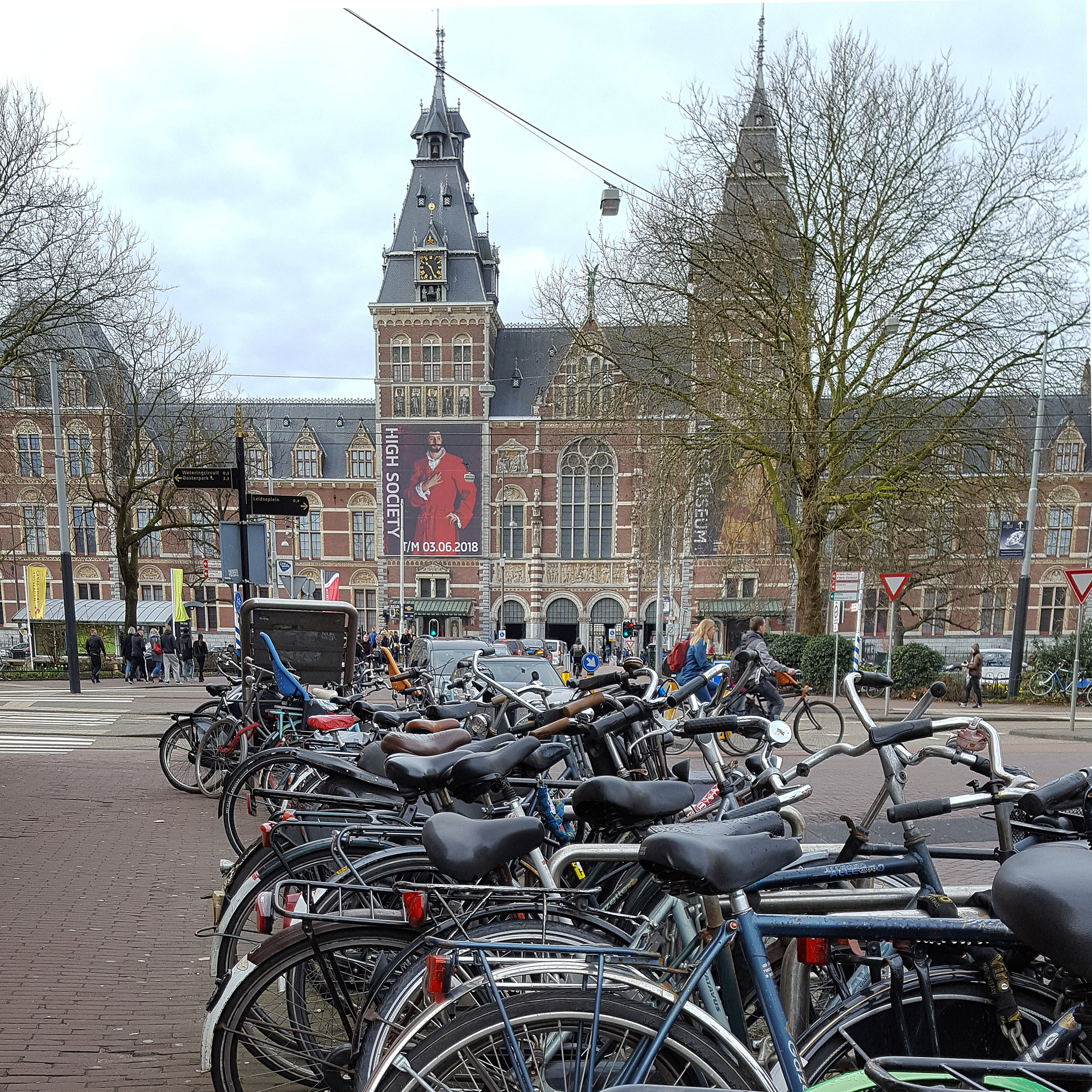 museums…and bikes…a combination in Amsterdam repeated again and again…