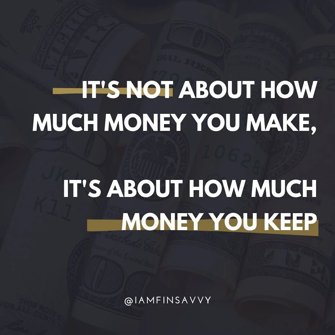It&rsquo;s this concept that invites generational wealth to your front door bearing gifts.

Remember: &ldquo;It&rsquo;s not about how much money you make, but how much money you keep, how hard it works for you, and how many generations you keep it fo