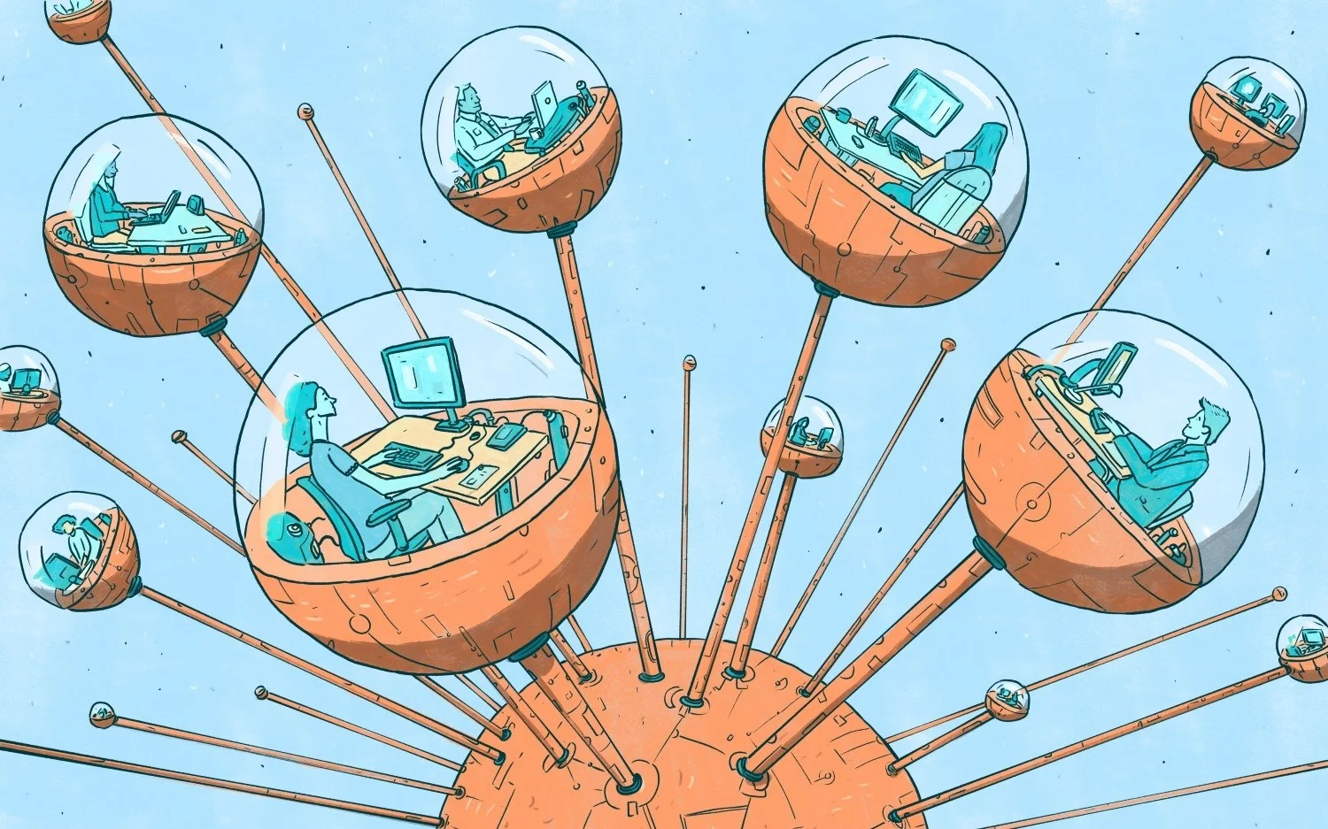 ILLUSTRATION BY: LAURENT HRYBYK ; CREATIVE ART DIRECTION: REDINDHI STUDIO