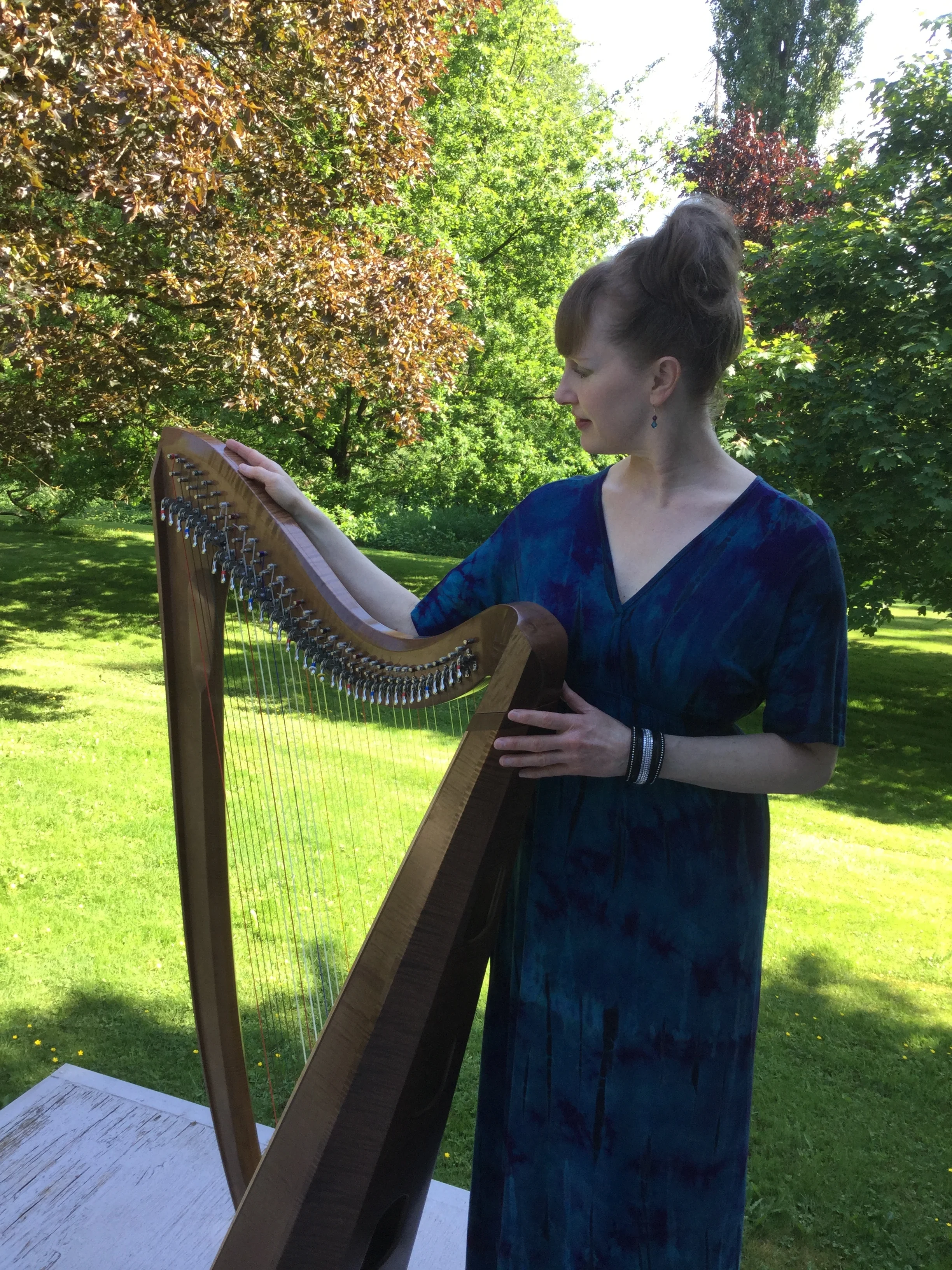 Leanne Page - Celtic Harpist and Singer