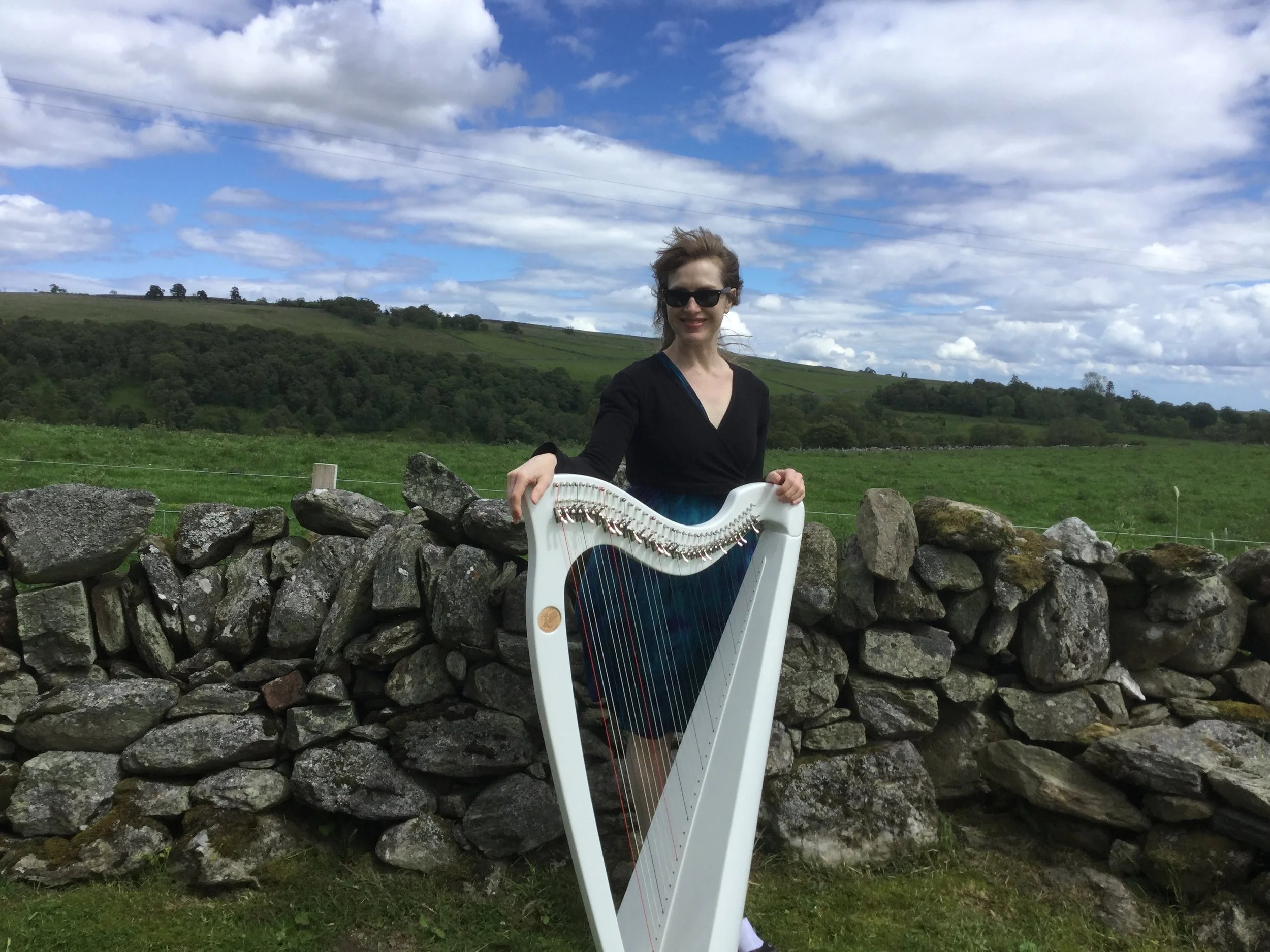 Harping in the Scottish Highlands