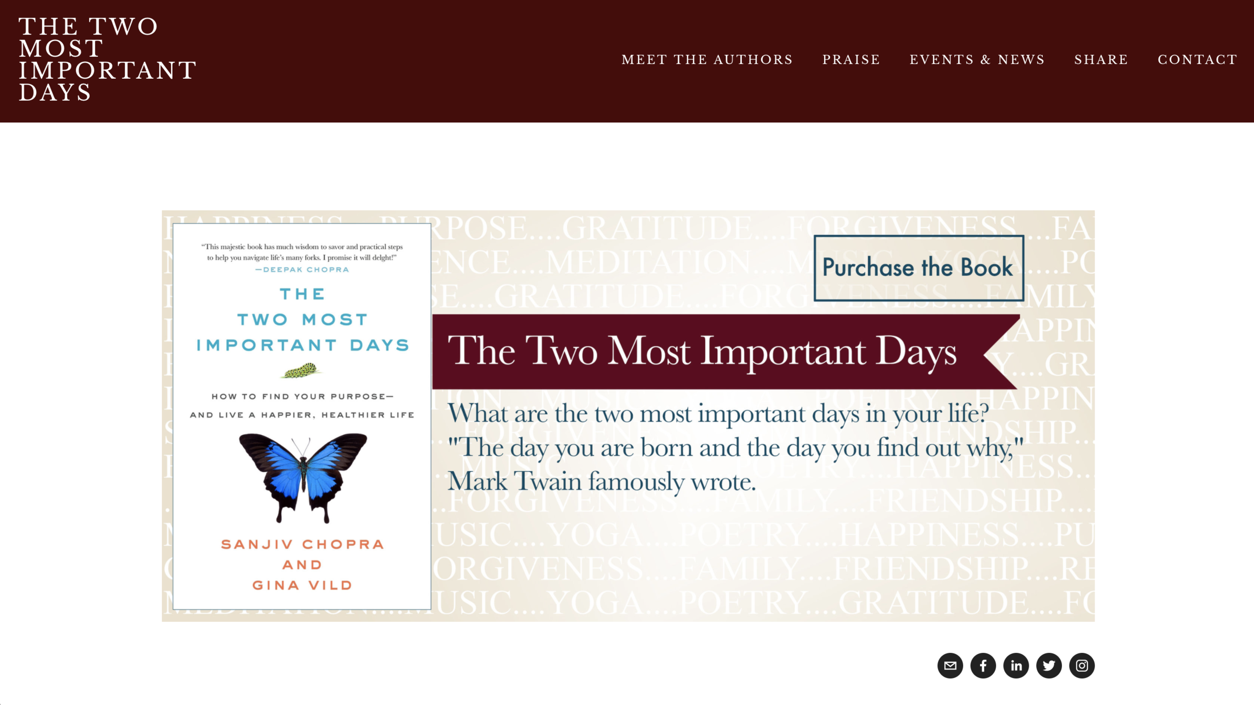 The Two Most Important Days