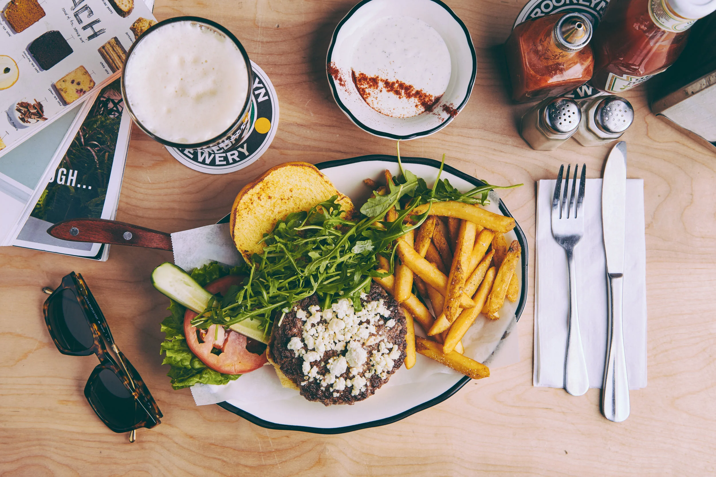 Black Tap's Greg Norman burger, photo courtesy of Black Tap