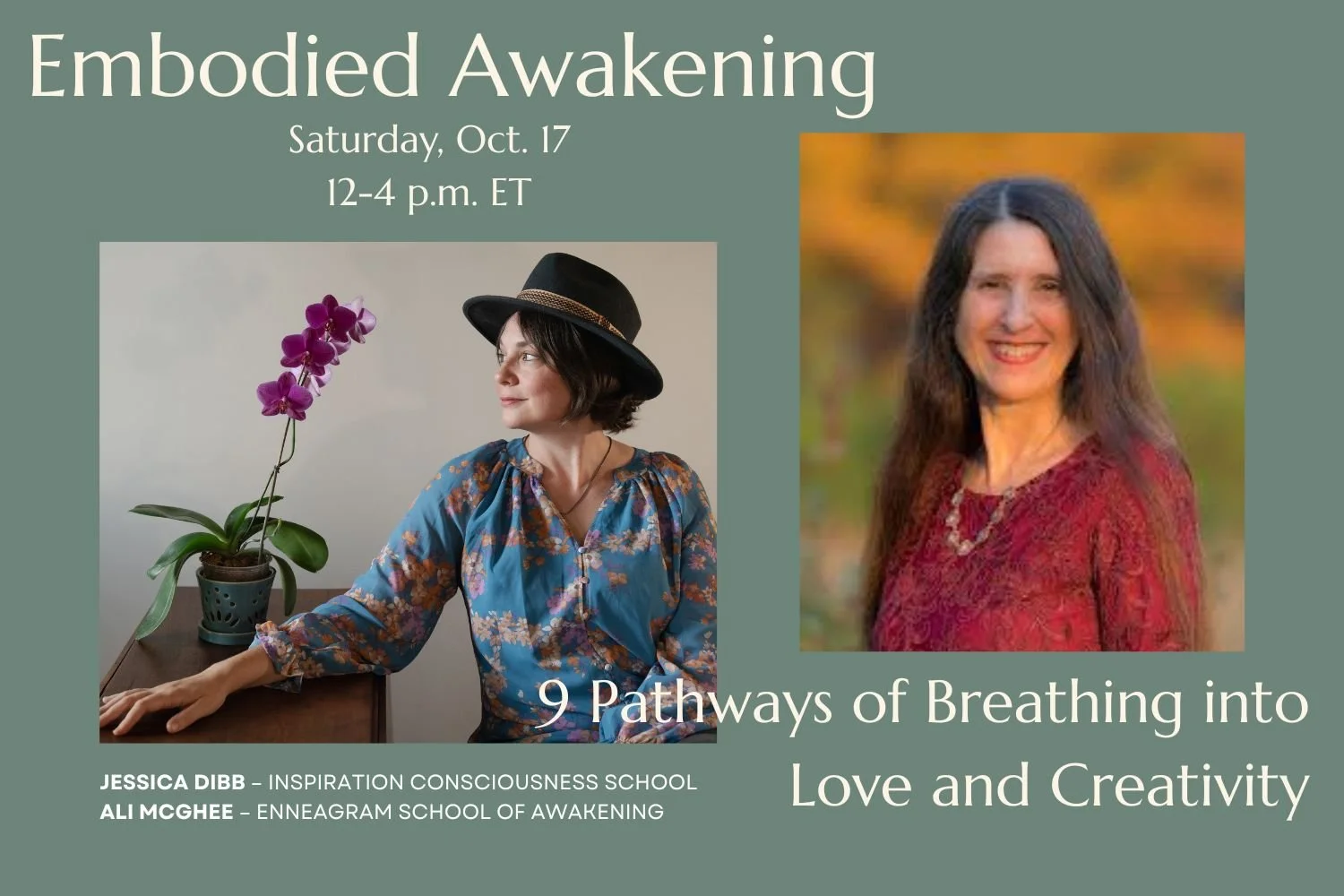 Embodied Awakening: 9 Pathways of Breathing into Love and Creativity (IEA Global Event)