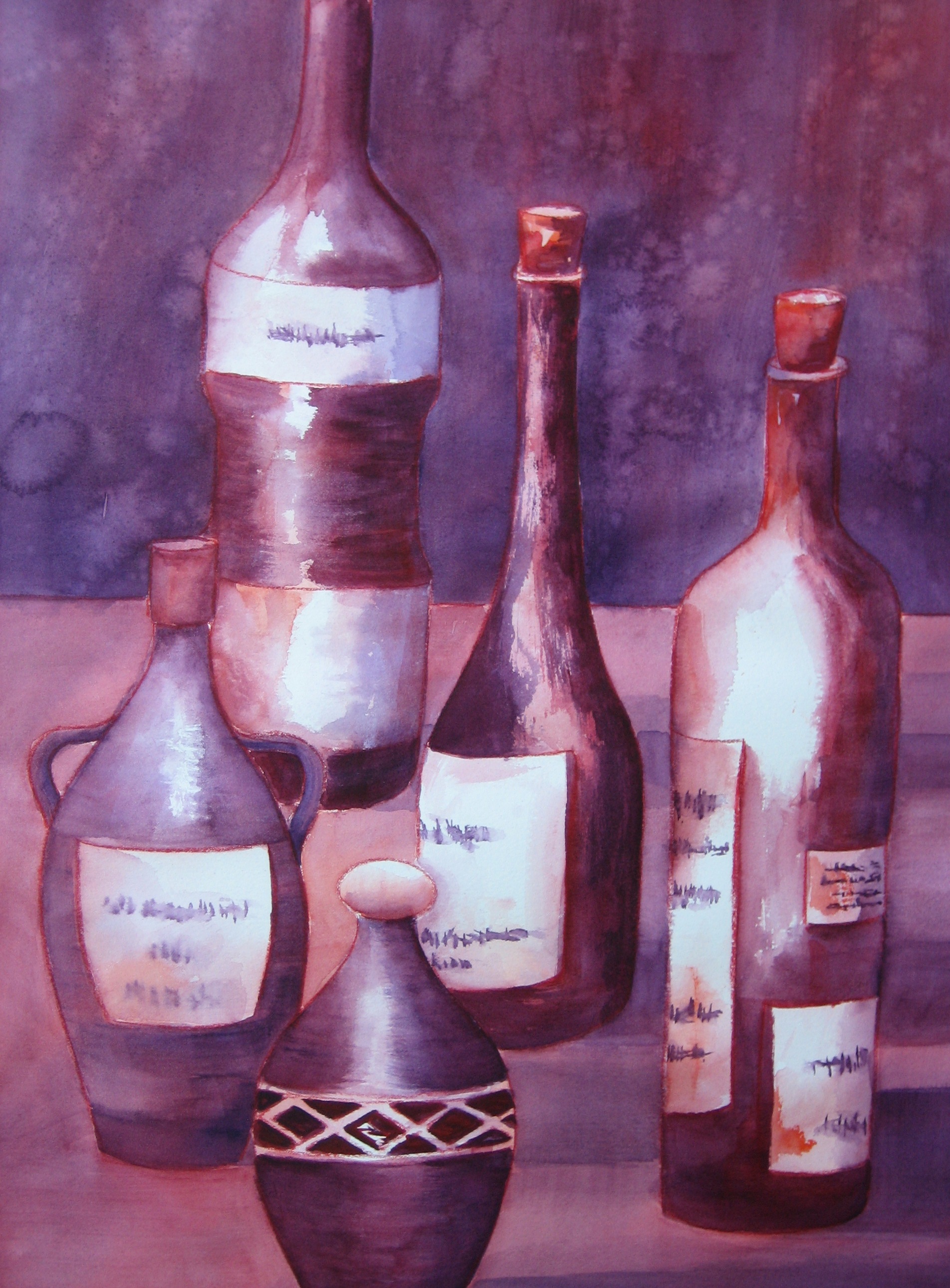 #256 Burgundy Bottles.JPG