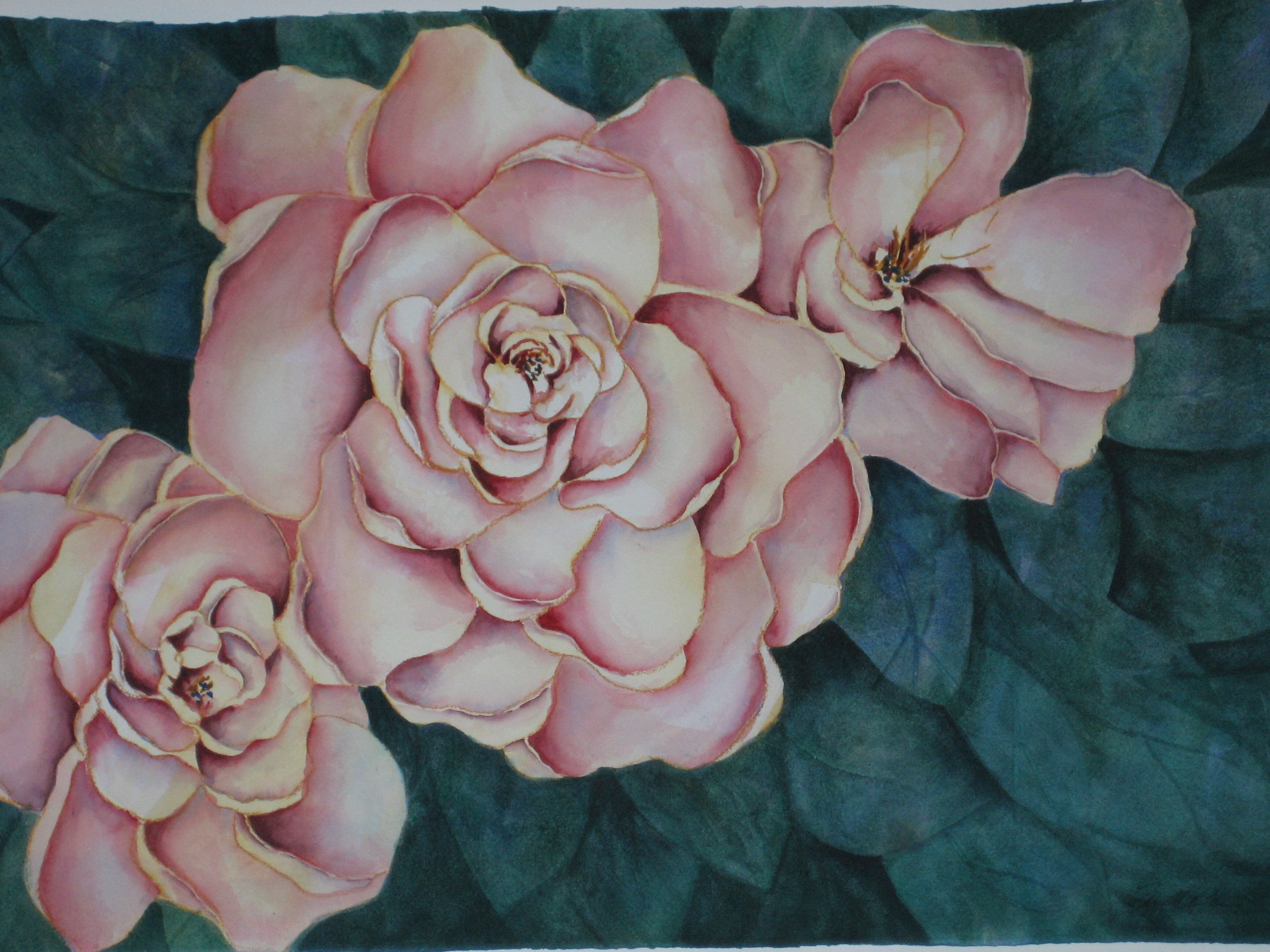 #44 "Pink Roses" $375