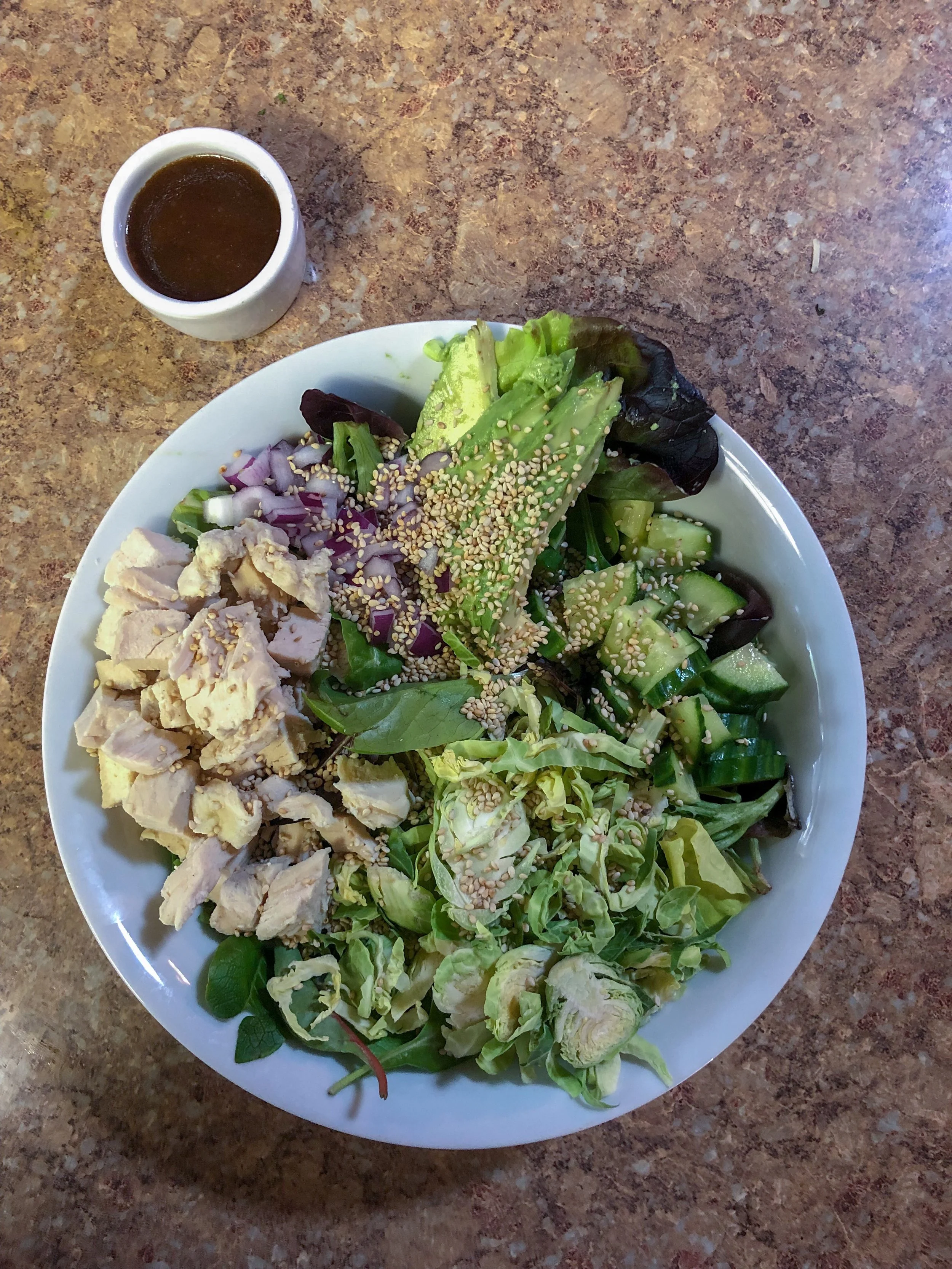 Ginger Sesame Chicken Salad