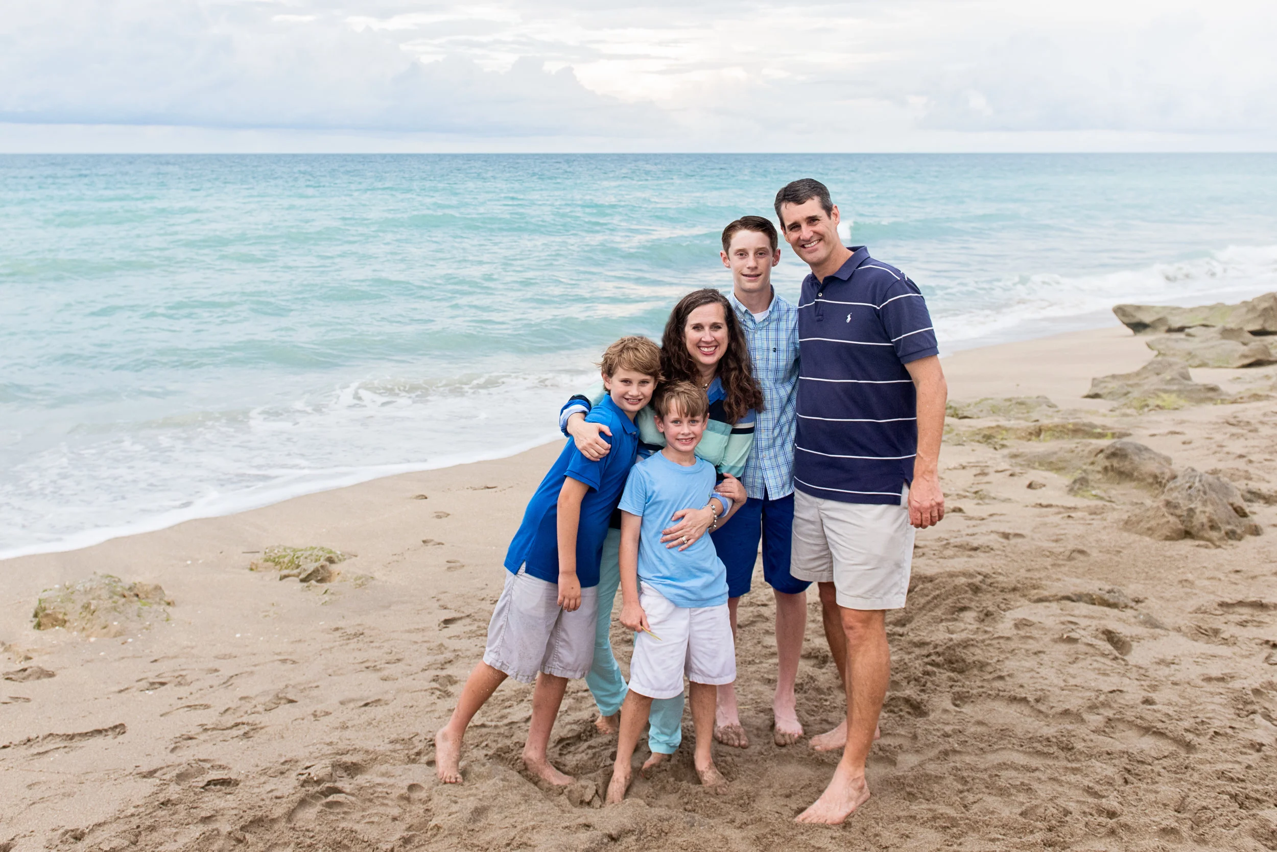 We had the JOY of meeting Sennu and her family at the homeschool convention a few years ago and immediately knew that there was a bond with this gentle and elegant lady! She is now sharing her gifts as a photographer and using her gentle way to capture your family with amazing photography. All my boys had fun, were comfortable, and enjoyed doing what she asked to get some fun family beach photos! Hopefully we can get her to the Jupiter area this fall to book some sesssions! Thanks for a great evening, fantastic photography and sharing ice cream with us! - Elicia via Facebook