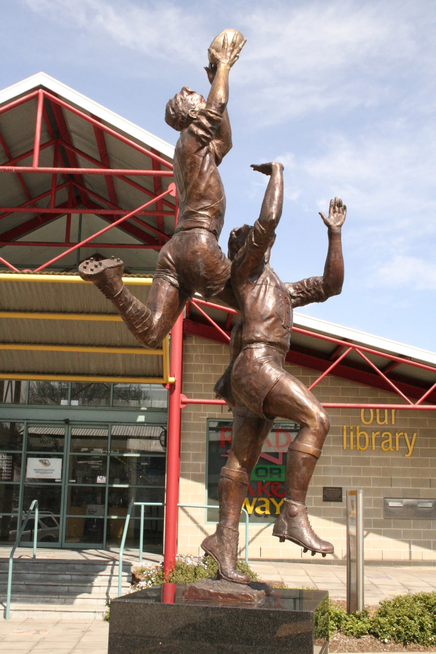 John Coleman 2006 3.5 mtrs High , Bronze on Granite