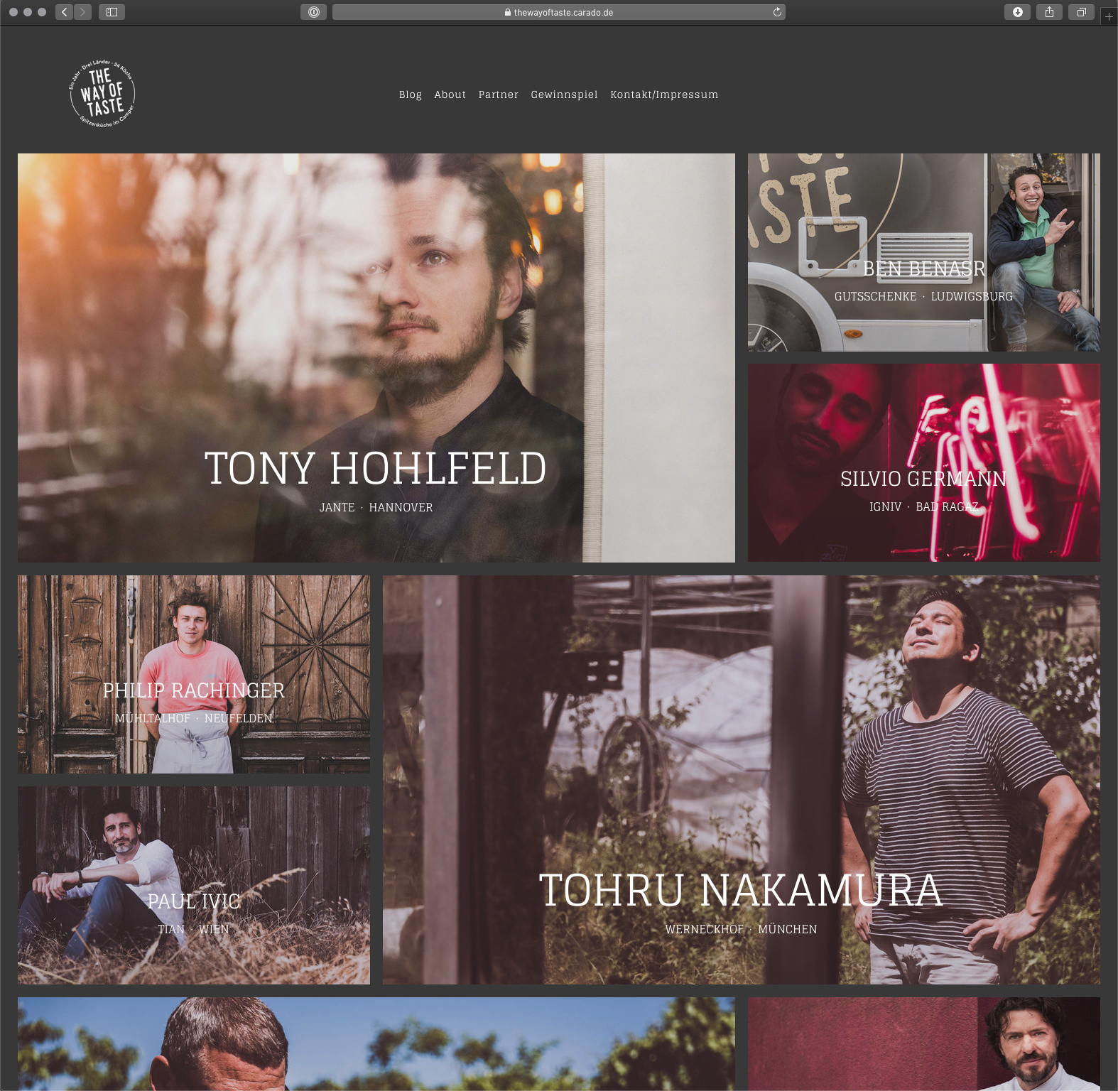 Blog Homepage