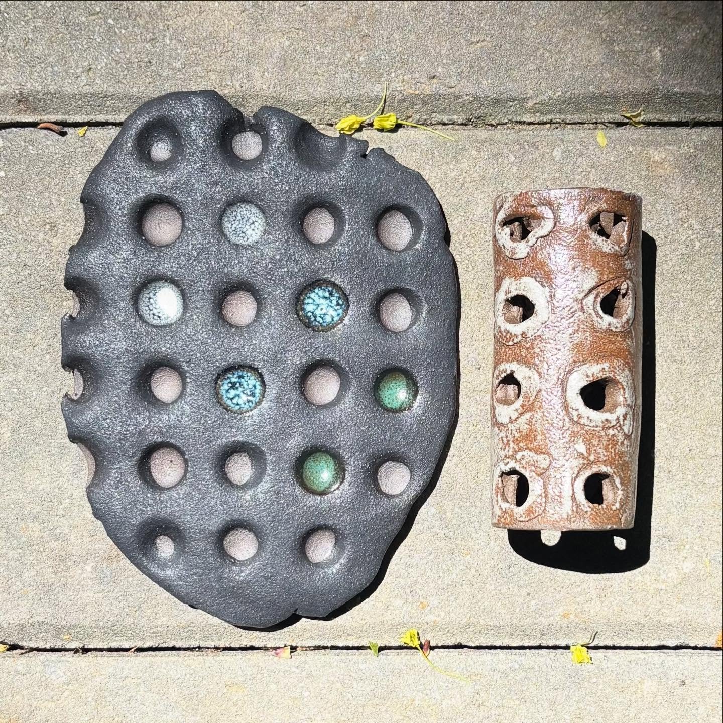 Clay experiments: objects of unknown