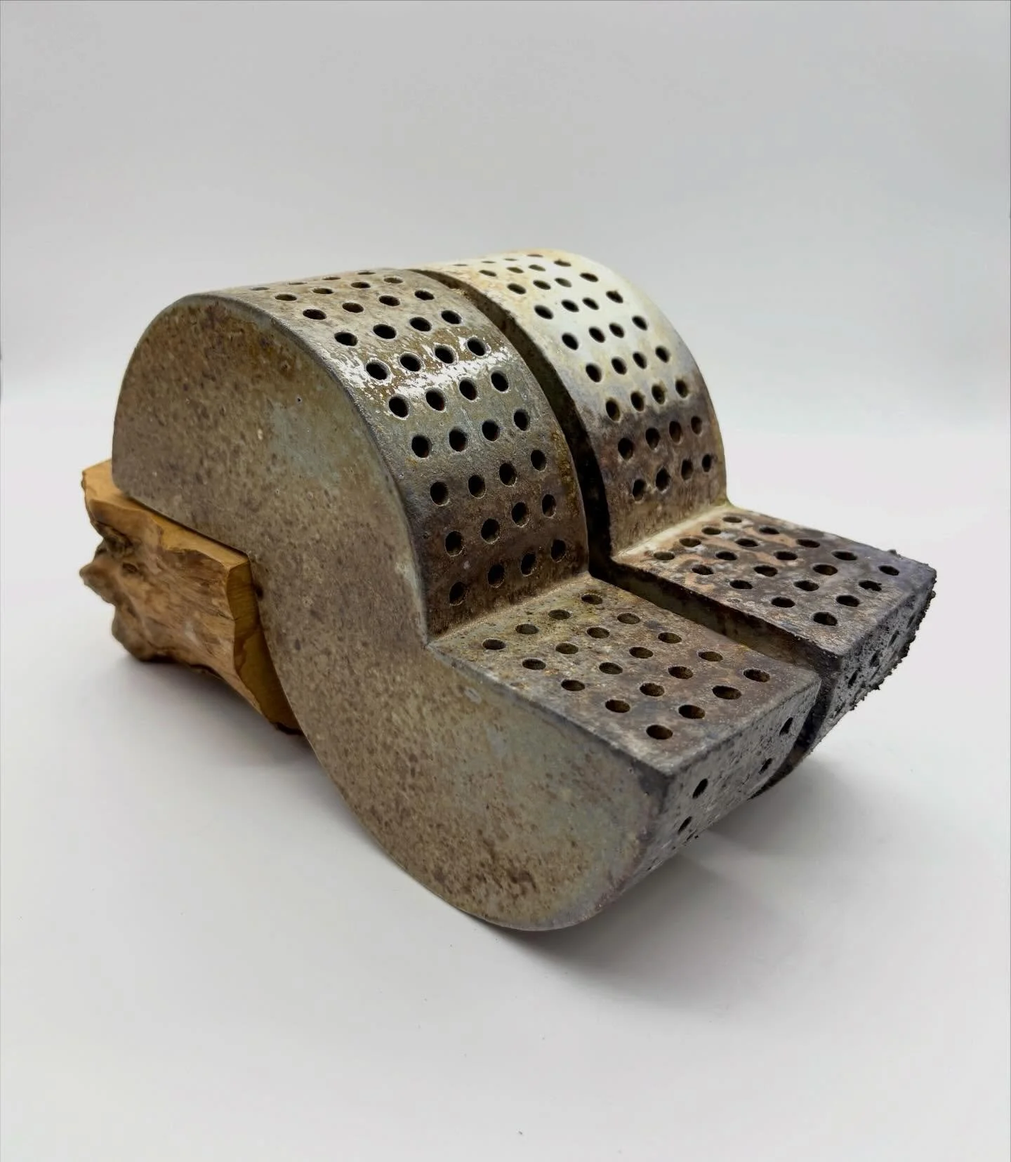 Excited to be included Art League of Long Island 69th Annual Members&rsquo; Exhibition.

Seesaw, woodfire stoneware with flashing slips, white lilac wood, 2025 - work fired at the women who woodfire summer residence 2025, Watershed Center for the Cer