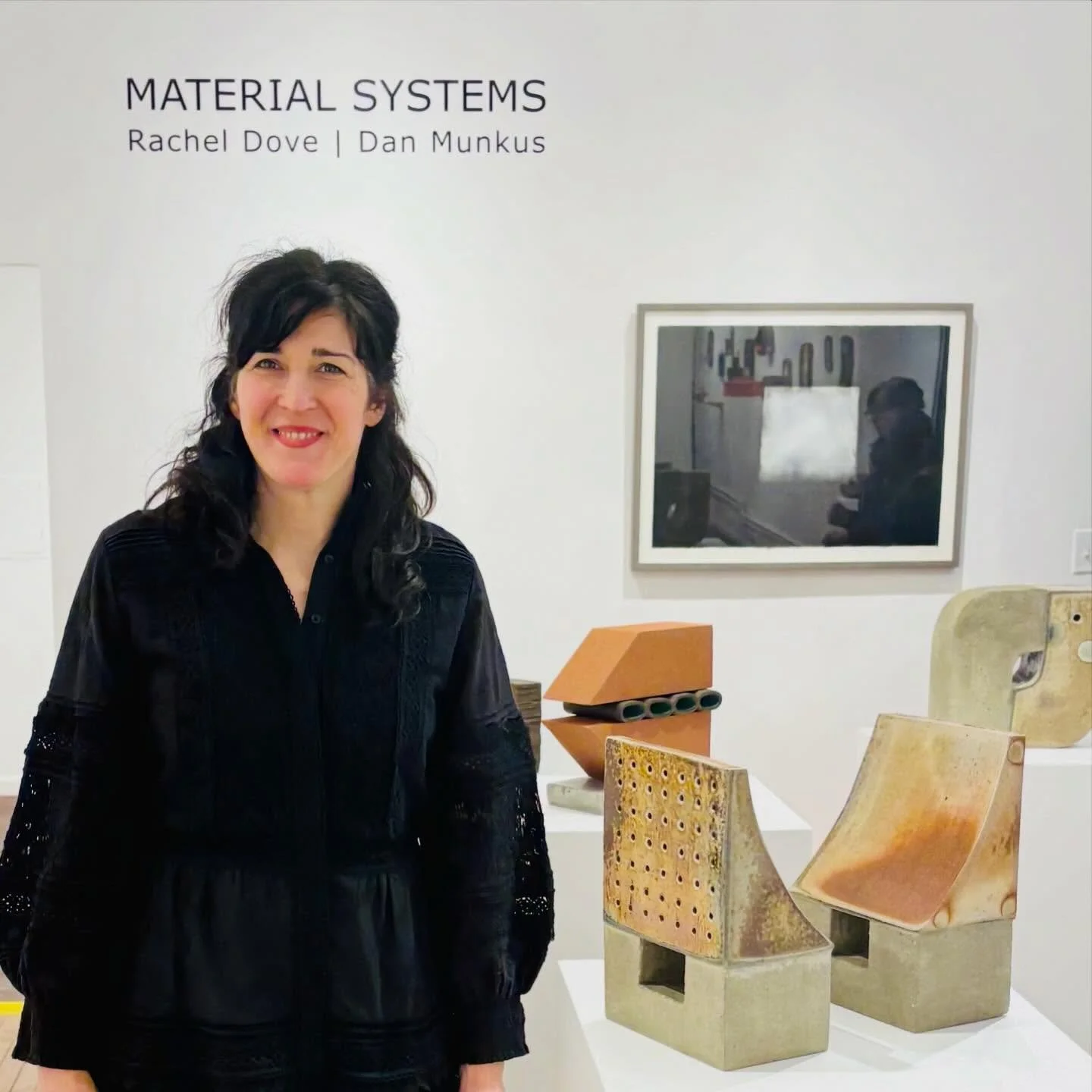 Thank you to all the friends who made it out last night to celebrate Material Systems @baugallery - It was fantastic to share the space with the incredible work of @danmunkus - So grateful for this collaboration &amp; shared vision. 
Shout out to the