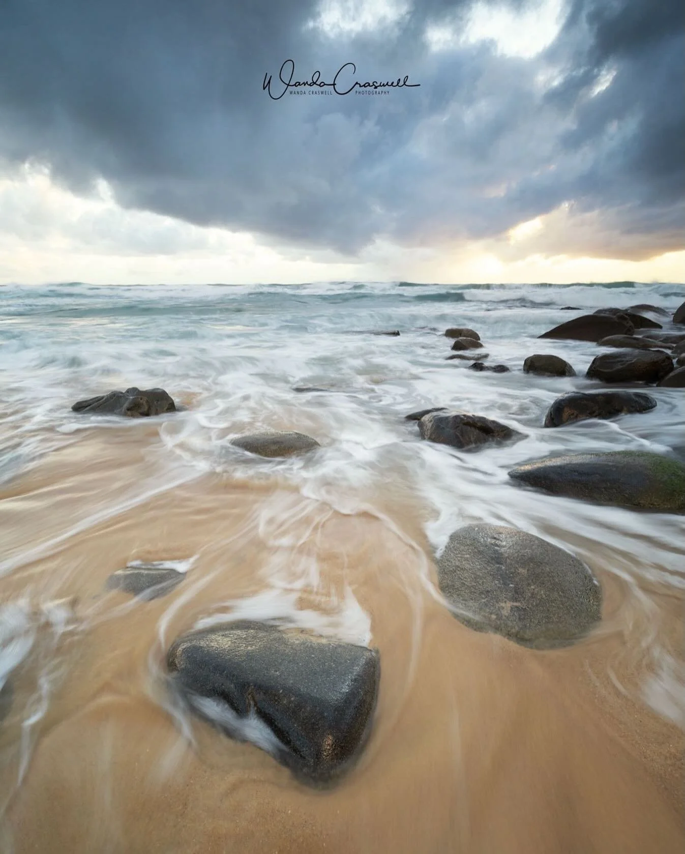 Watching the flow is so relaxing. Until you get caught up in it a little bit too high up the legs!!

 📍: Sunshine Coast, Queensland, Australia
 📷: Canon EOS R6 
 🕶: Canon RF15-35mm f2.8L IS USM
 🔭: Leofoto Poseidon 
 ◼️: NISI v7 + med grad + ND3s