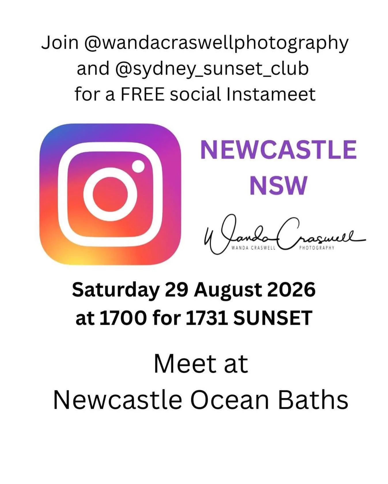 Save the date! I&rsquo;m going to Newcastle, New South Wales Australia in August and I cannot wait! 

#seascapephotography #landscapephotography #photomeet #newcastlensw #sublimeseascapes