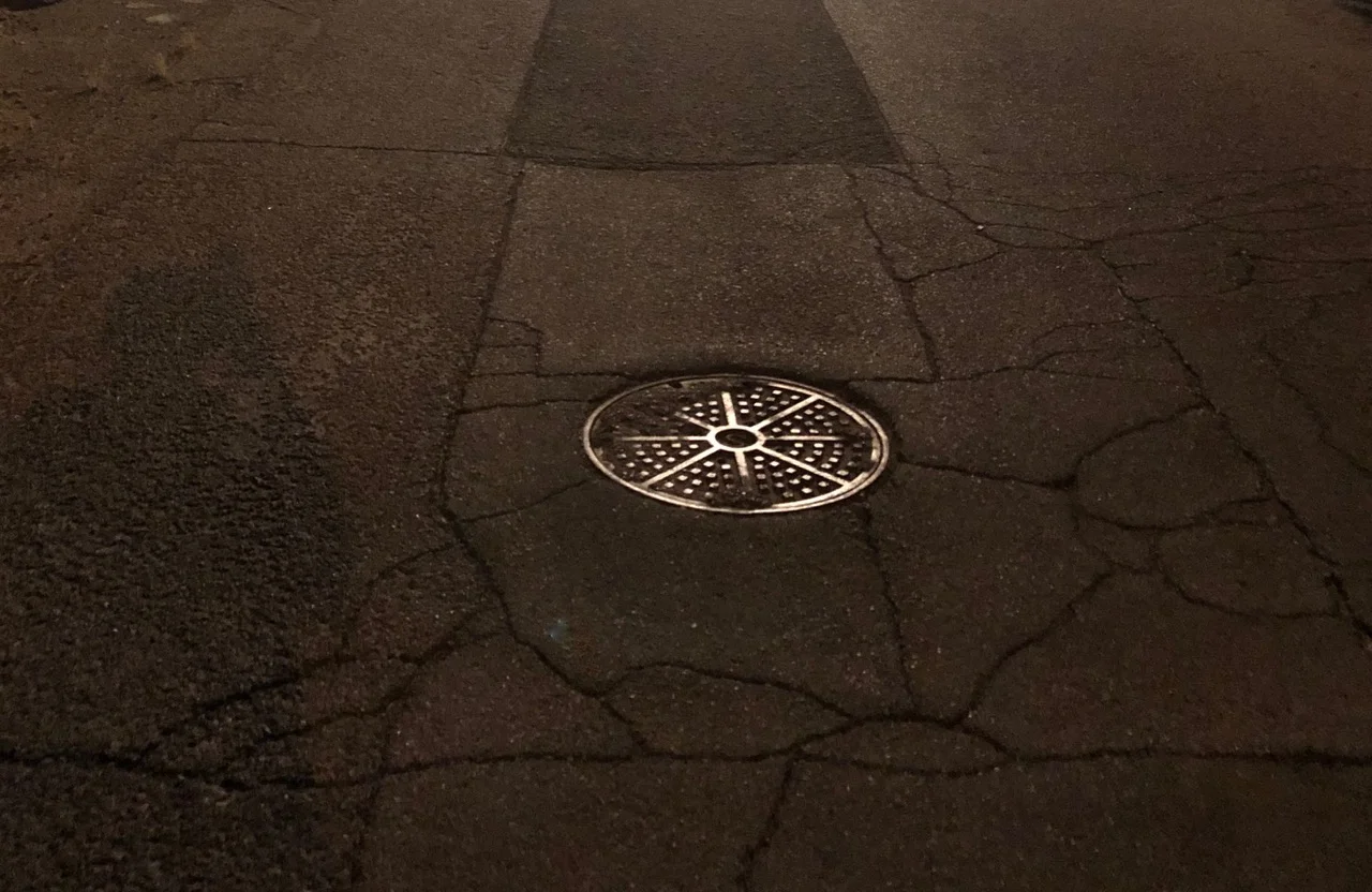 Arizona Ave Manhole