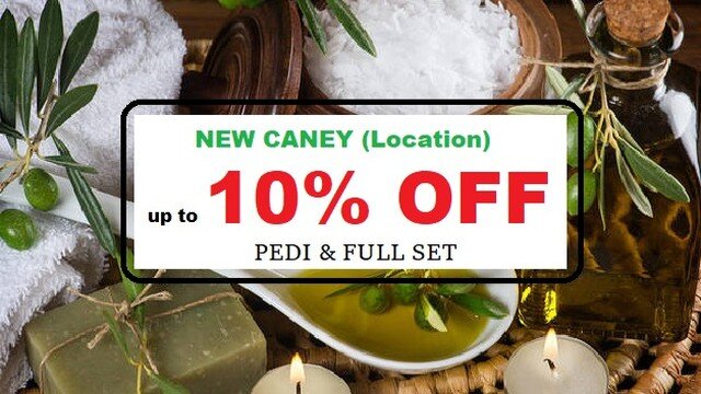 We are having a promotion at our new Caney location where you get up to 10% off on Pedicure and acrylic full set. Keep checking our website, we will be updating new promotion each month for the rest of the year!
#nails #nailsalon #promotion