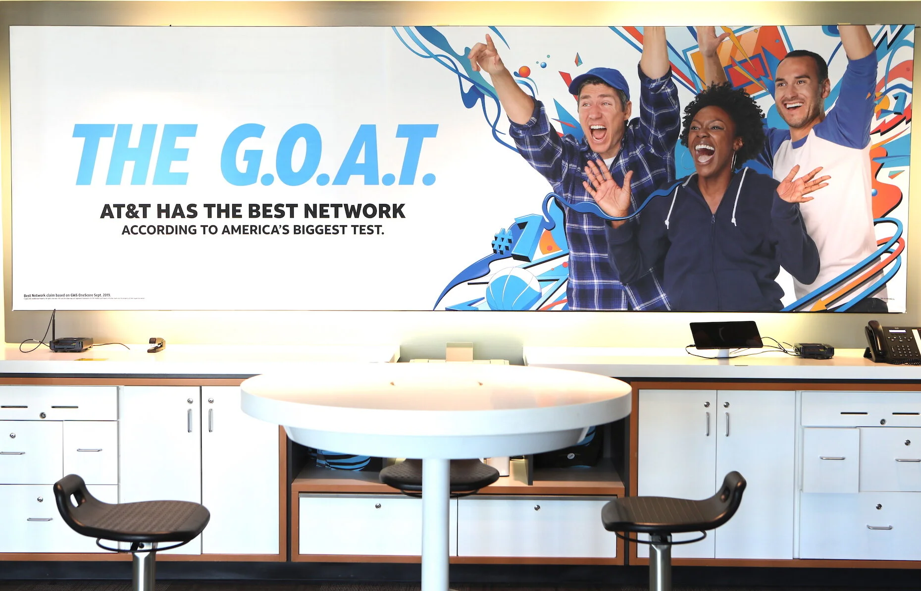 At&t in-store promotion, Jamal Toppin