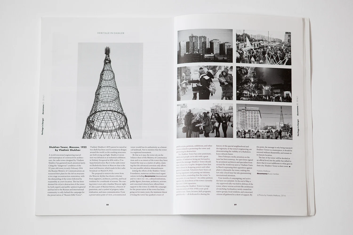 HERITAGE IN DANGER. Shukhov Tower, Moscow, 1922, by Vladimir Shukhov. Text & photos by Natalia Melikova