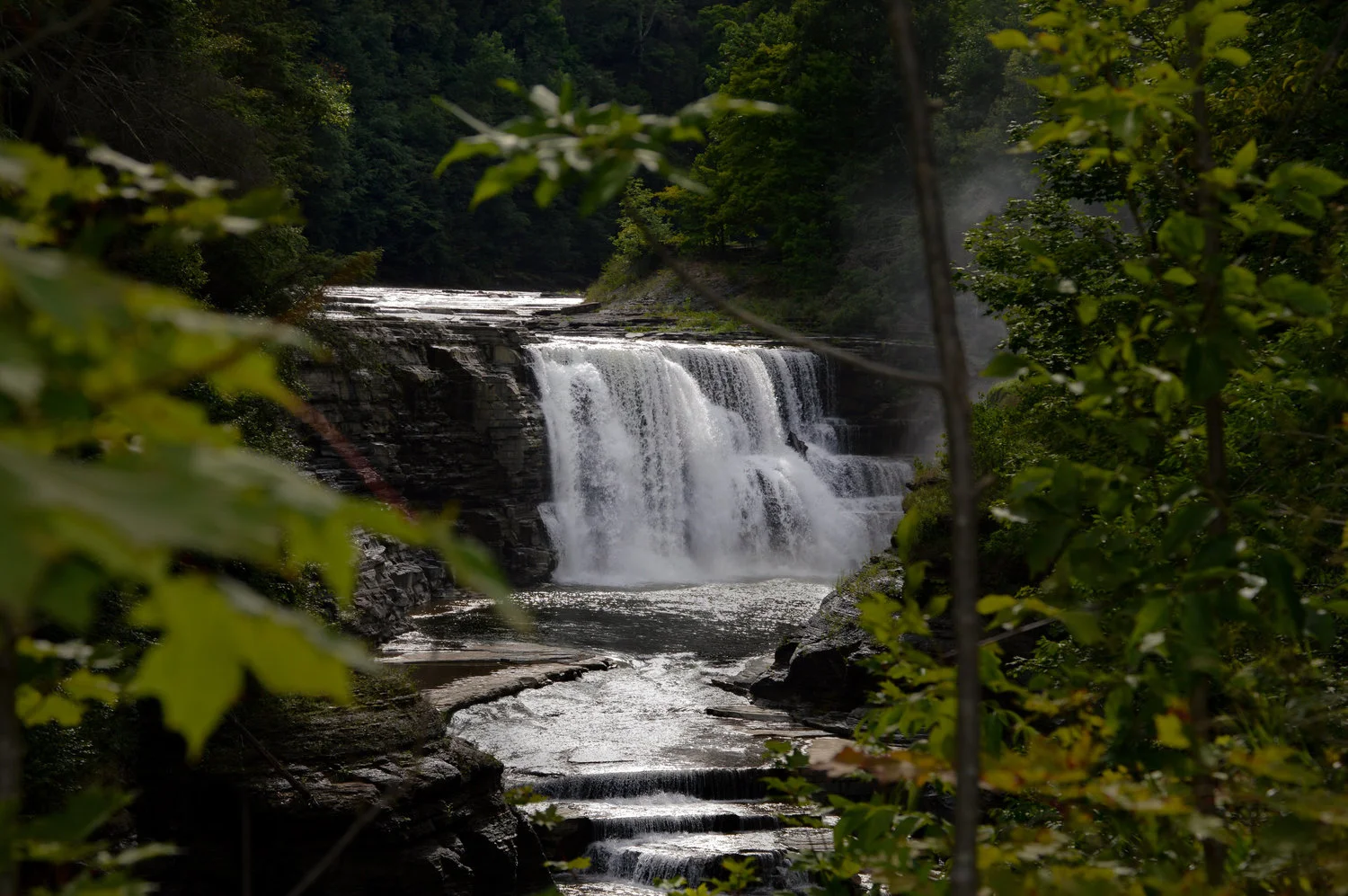 Letchworth - Waterfall - New York - Adam J. Dewey.jpg