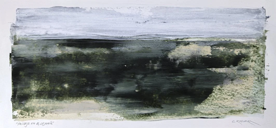 "Paisaje en la lejanía /Distant landscape"