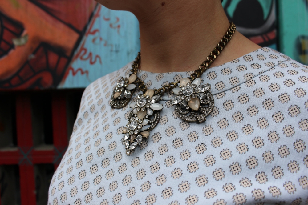 Necklace: Forever New. I recommend popping into Wilson Trollope in Wellington to see the amazing options Annabelle has, or search Asos .